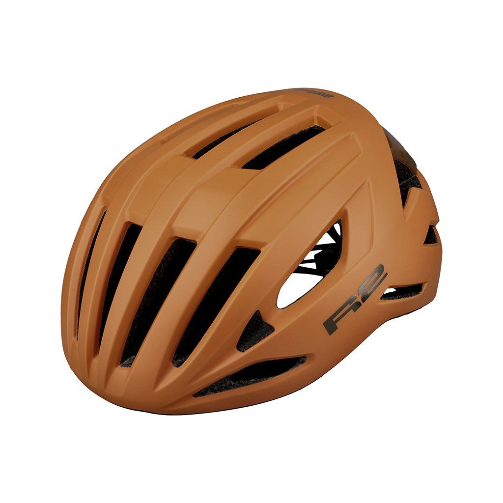 Cyklistická helma R2 Vantage hnědá (Velikost L)