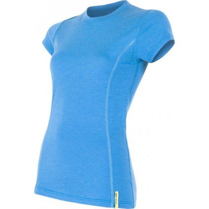 Dámské merino tričko SENSOR active modrá (Velikost XL, Barva modrá)