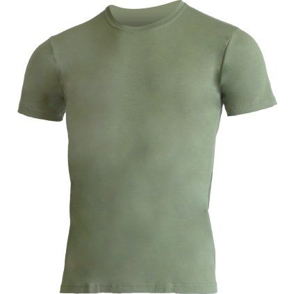 Pánské merino triko LASTING Chuan zelené (Velikost XL)
