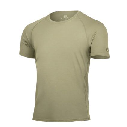 Pánské merino triko LASTING Quido zelené