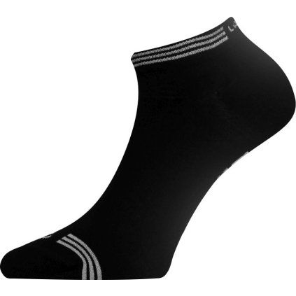 Bambusové ponožky LASTING Abe černé (Velikost M)