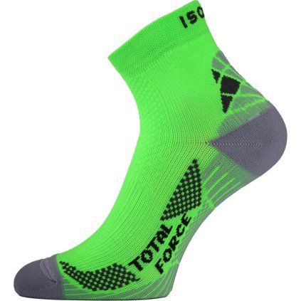 Funkční běžecké ponožky LASTING Rtf zelené (Velikost (46-49) XL)