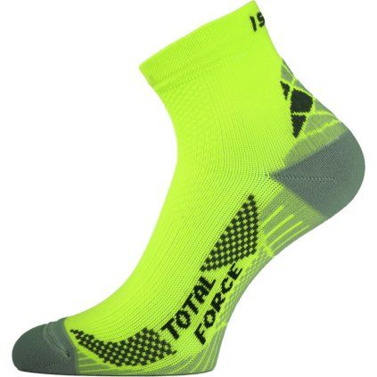 Funkční běžecké ponožky LASTING Rtf žluté (Velikost (38-41) M)