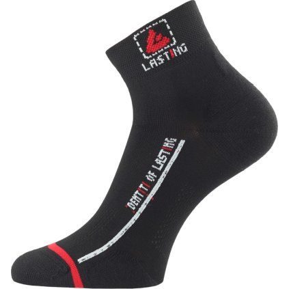 Funkční ponožky LASTING Tcu černé (Velikost L)
