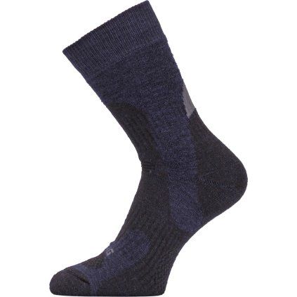 Merino ponožky LASTING Trp modré (Velikost M)