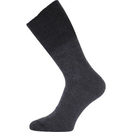 Merino ponožky LASTING Wrm modré (Velikost M)