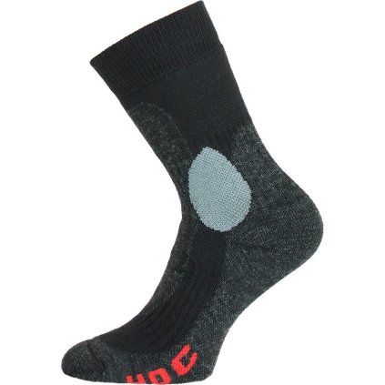 Hokejové ponožky LASTING Hoc černé (Velikost M)