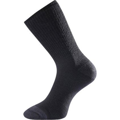 Merino ponožky LASTING Htv černé (Velikost S)