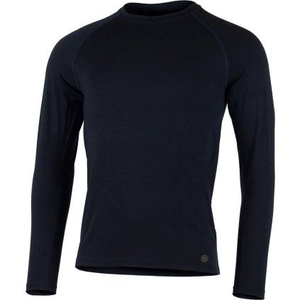 Pánské merino triko LASTING Atar modré (Velikost L)