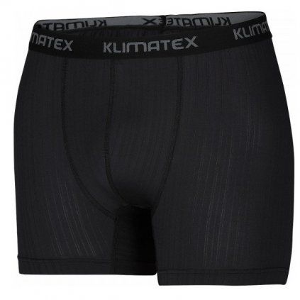 Pánské funkční boxerky KLIMATEX Bax černá (Velikost L)