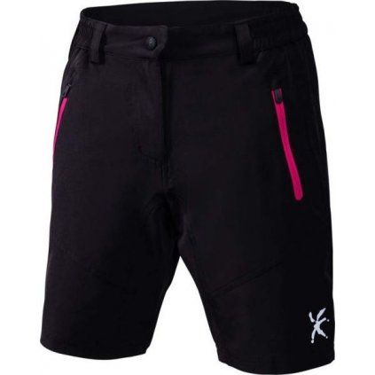 Dámské MTB šortky KLIMATEX Borsala černá (Velikost M)