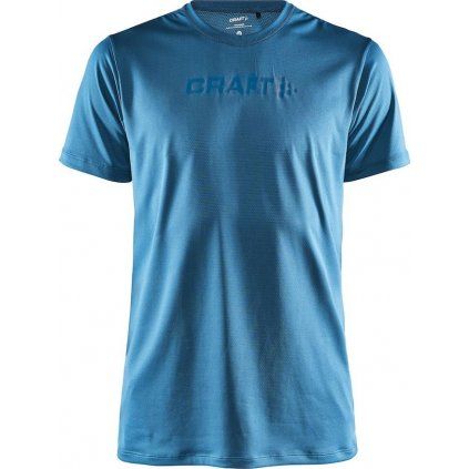 Pánské funkční triko CRAFT Core Essence Mesh SS modré (Velikost XS)