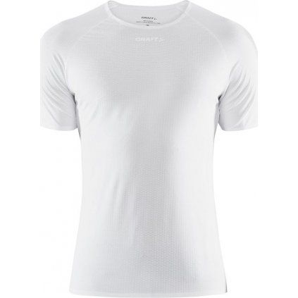 Pánské ultralehké funkční triko CRAFT Pro Dry Nanoweight SS bílé (Velikost XS)