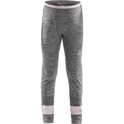 Dětské funkční spodky CRAFT Fuseknit Comfort Junior šedé (Velikost 122/1)