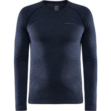 Pánské funkční triko CRAFT Core Dry Active Comfort LS modré (Velikost S)