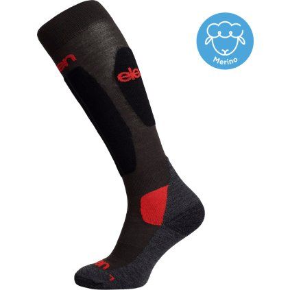 Zimní merino podkolenky ELEVEN Vasa (Velikost S (36-38))
