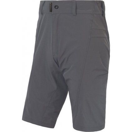 Pánské cyklistické kraťasy SENSOR Helium Lite rhino grey (Velikost XXL, Barva šedá)