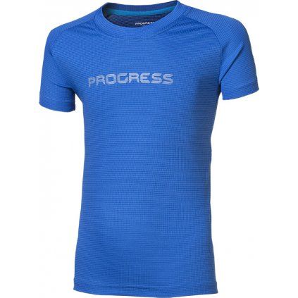 Dětské sportovní triko PROGRESS Tricko modrá (Velikost 116/1)