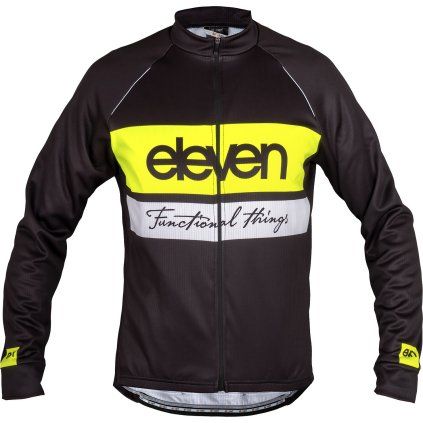 Pánský cyklistický dres ELEVEN Long Fluo (Velikost M)