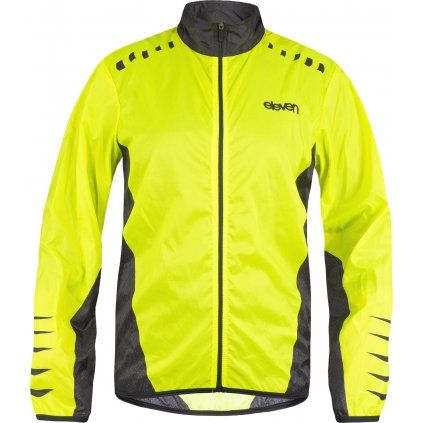 Unisex cyklistická bunda ELEVEN Ultra Light Fluo (Velikost S)