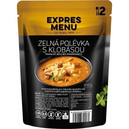 427 1 zelna polevka s klobasou