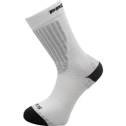 Funkční ponožky PROGRESS Inline Sox bílá/šedá (Velikost 3-5)