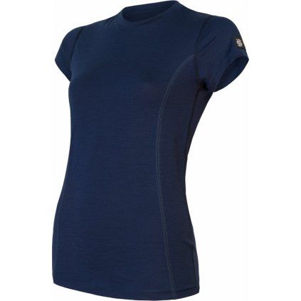 Dámské termo triko SENSOR Merino Active deep blue (Velikost L, Barva modrá)