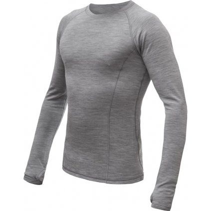 Pánské termo triko SENSOR Merino Bold cool gray