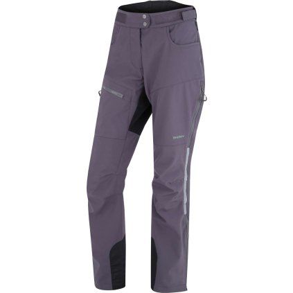 Dámské softshellové kalhoty HUSKY Keson L graphite (Velikost XL)