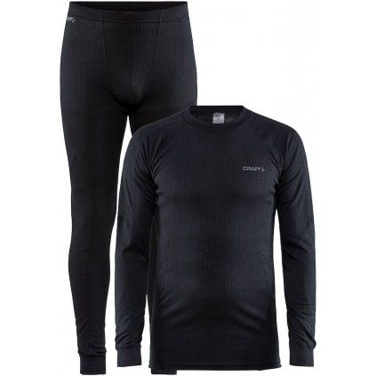 Pánský funkční set CRAFT Core Dry Baselayer černá (Velikost S)