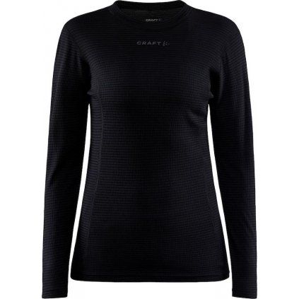Dámské merino triko CRAFT Pro Wool Extreme X Ls černá (Velikost M)