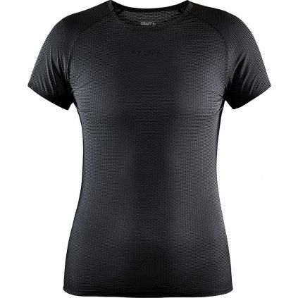 Dámské chladivé triko CRAFT Pro Dry Nanoweight Ss černá (Velikost M)