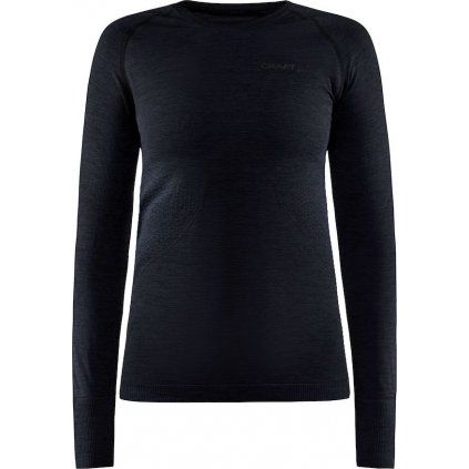 Dámské termo triko CRAFT Core Dry Active Comfort Ls černá (Velikost XS)