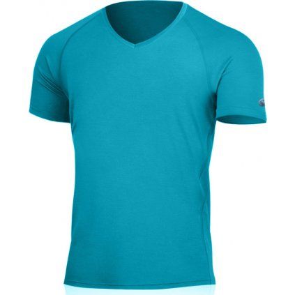Pánské merino triko LASTING Vido modré