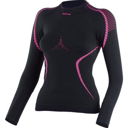 Dámské funkční triko LASTING Sita černá (Velikost L/XL)