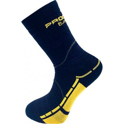 Univerzální turistické ponožky PROGRESS Trail Bamboo modré (Velikost 35-38)