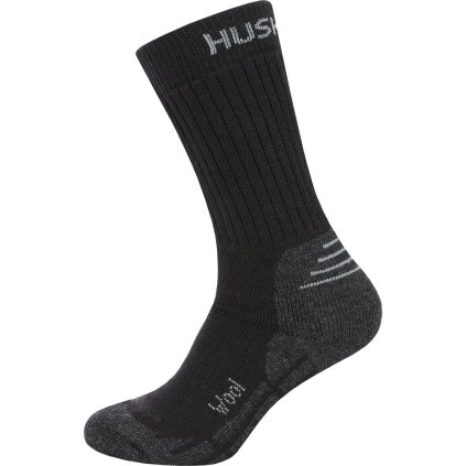 Dětské ponožky HUSKY All Wool černé (Velikost 33-35)
