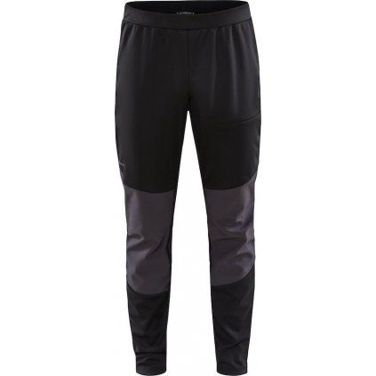Pánské softshellové kalhoty CRAFT Adv Backcountry Hybrid černá (Velikost S)