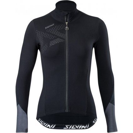 Dámský cyklo dres SILVINI Calvana černá (Velikost XS)