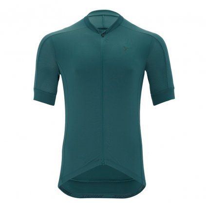 Pánský cyklo dres SILVINI Carnio zelená (Velikost S)