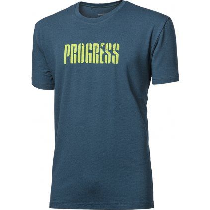 Pánské tričko s bambusem PROGRESS Barbar Army modré (Velikost M)