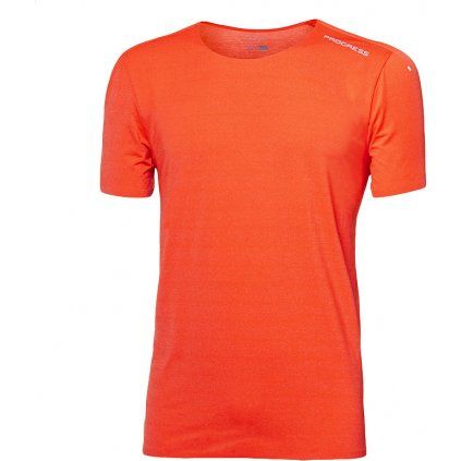 Pánské funkční triko PROGRESS Technic oranžové (Velikost S)