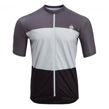 Pánský MTB dres SILVINI Turano Pro šedočerná (Velikost S)