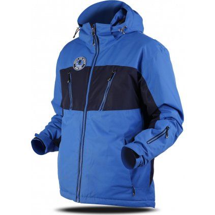 Pánská lyžařská bunda TRIMM Dynamit modrá (Velikost S, Barva jeans blue/ navy)