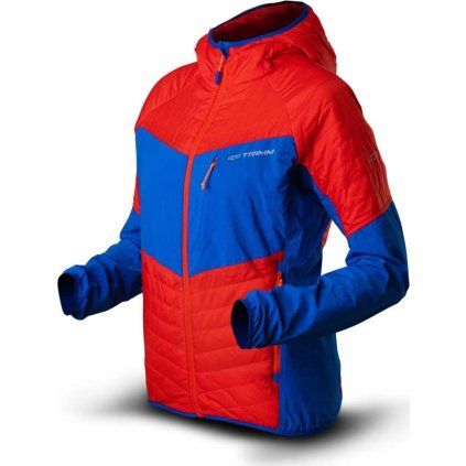 Dámská zimní bunda TRIMM Zena oranžová (Velikost XS, Barva orange/ jeans blue)