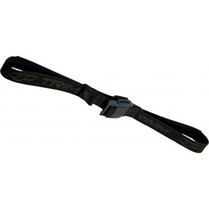 Pásek TRIMM Belt stretch EMB 24 M uni šedý (Barva grey embos, Velikost UNI M)