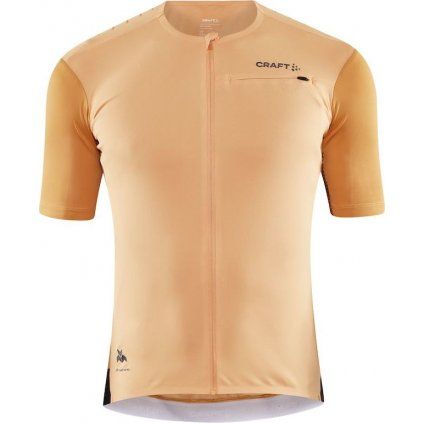Pánský cyklodres CRAFT Pro Gravel oranžový (Velikost S)