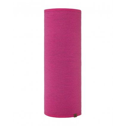 Merino šátek SILVINI Monale růžová (Velikost one size)