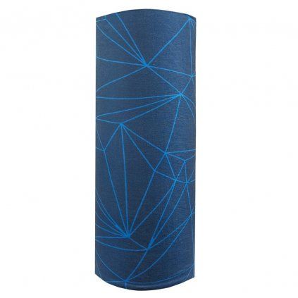 Zateplený šátek SILVINI Rozes modrá (Velikost one size)