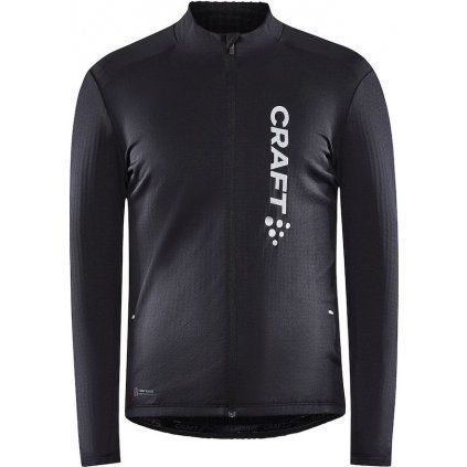 Pánský zateplený cyklodres CRAFT Core Subz LS černý (Velikost S)